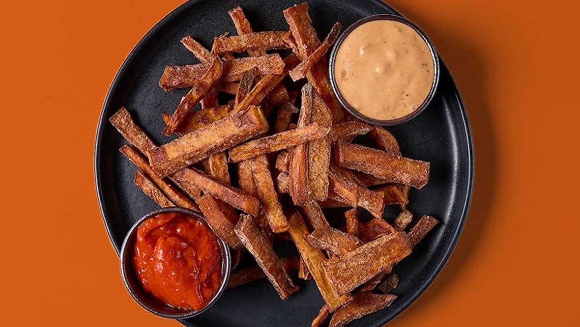 Édesburgonya hasáb