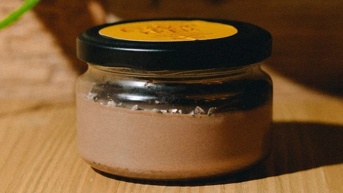 szecsuáni borsos étcsokoládé krém