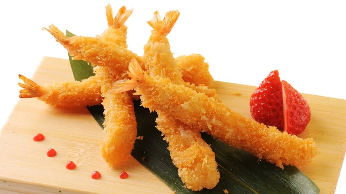 C19. Rák tempura salátával