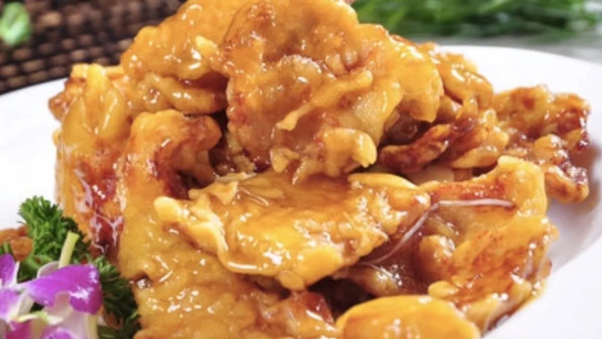 D44 Sweet Pork Slices(Guobaorou)