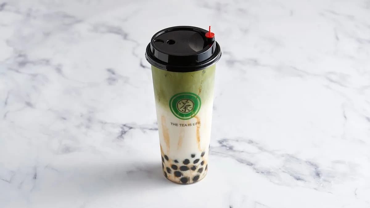 Matcha Boba Milk  🔥❄️