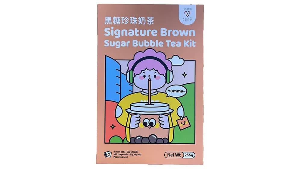 Bubble tea package brown sugar