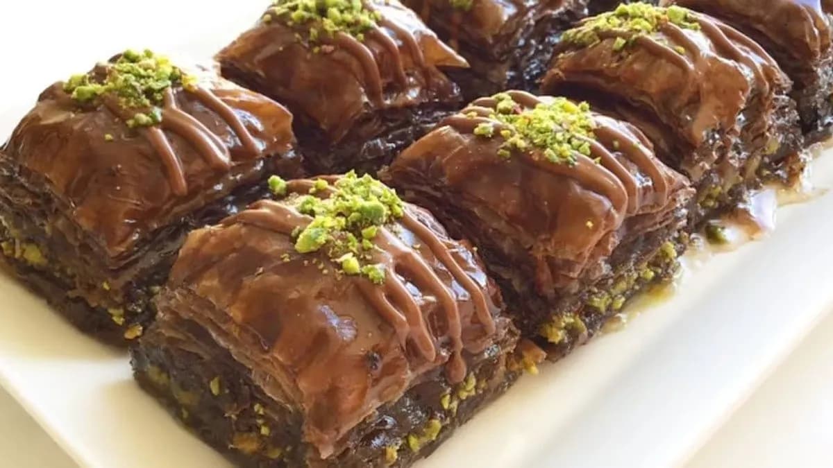 chocolade baklawa