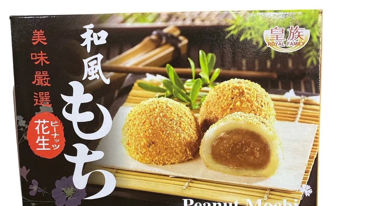 Mogyorós mochi 6db