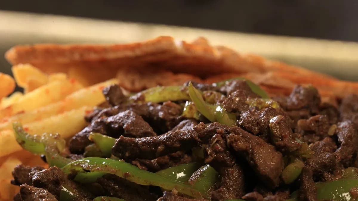 Grillezett alexandriai máj ( Liver dish)