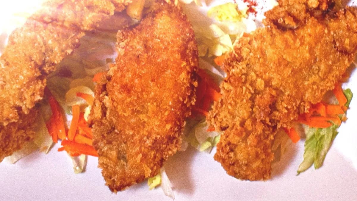 3 db ropogós-fűszeres csirkeszelet (3 pieces crispy chicken)
