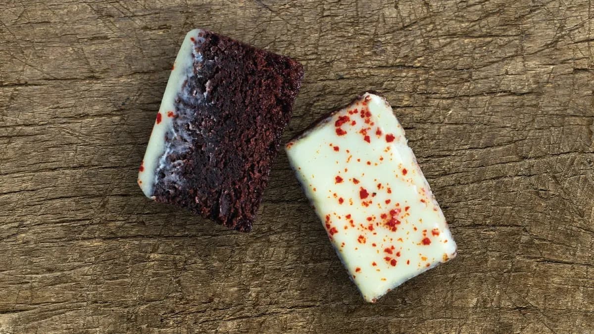 Brownie chilis fehércsokival