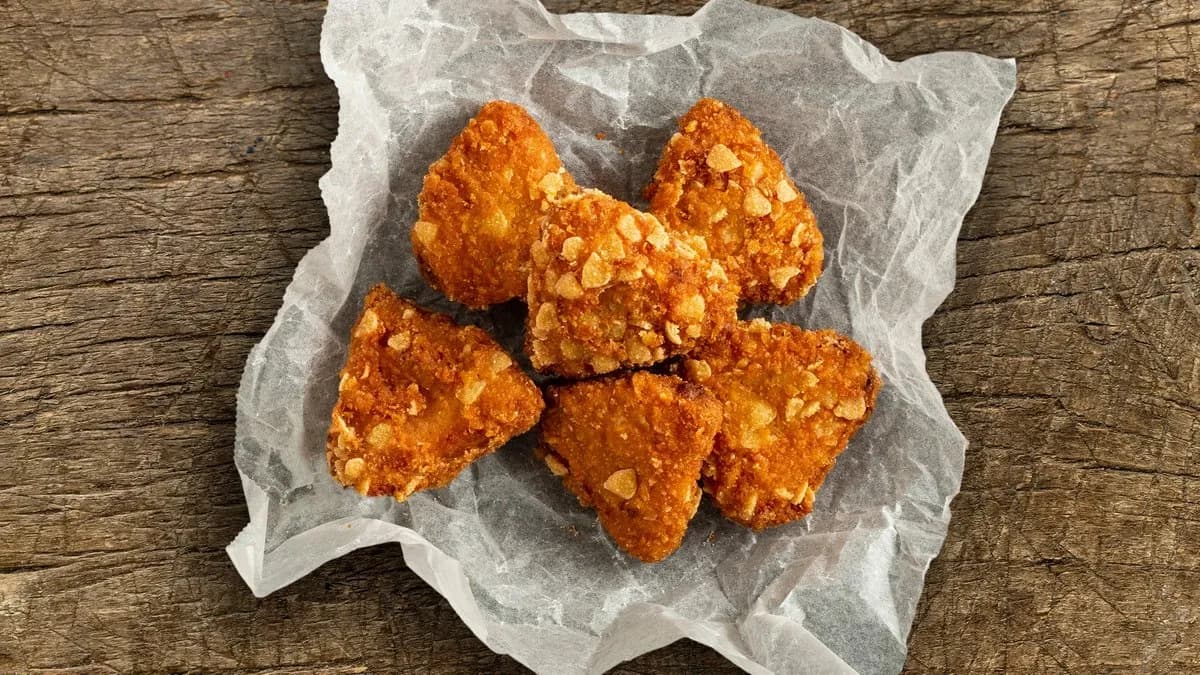 Nachos bundában sült cheddar nuggets