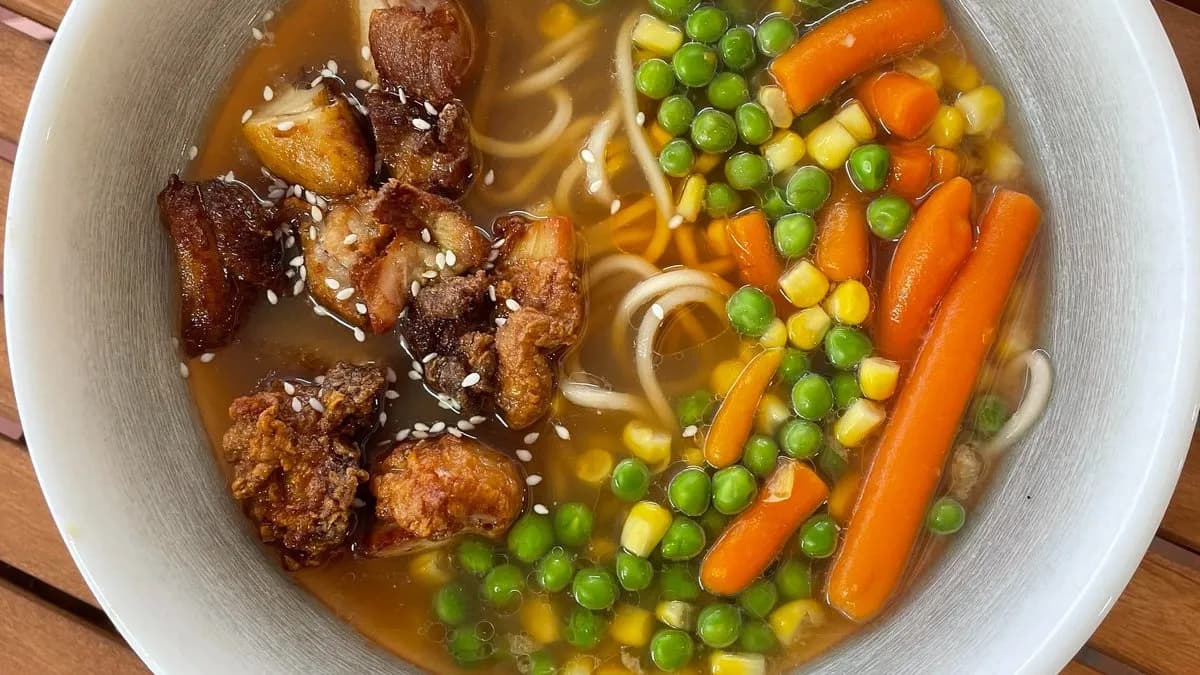 Tonkotsu  Csirke Ramen / Tonkotsu Chicken Ramen