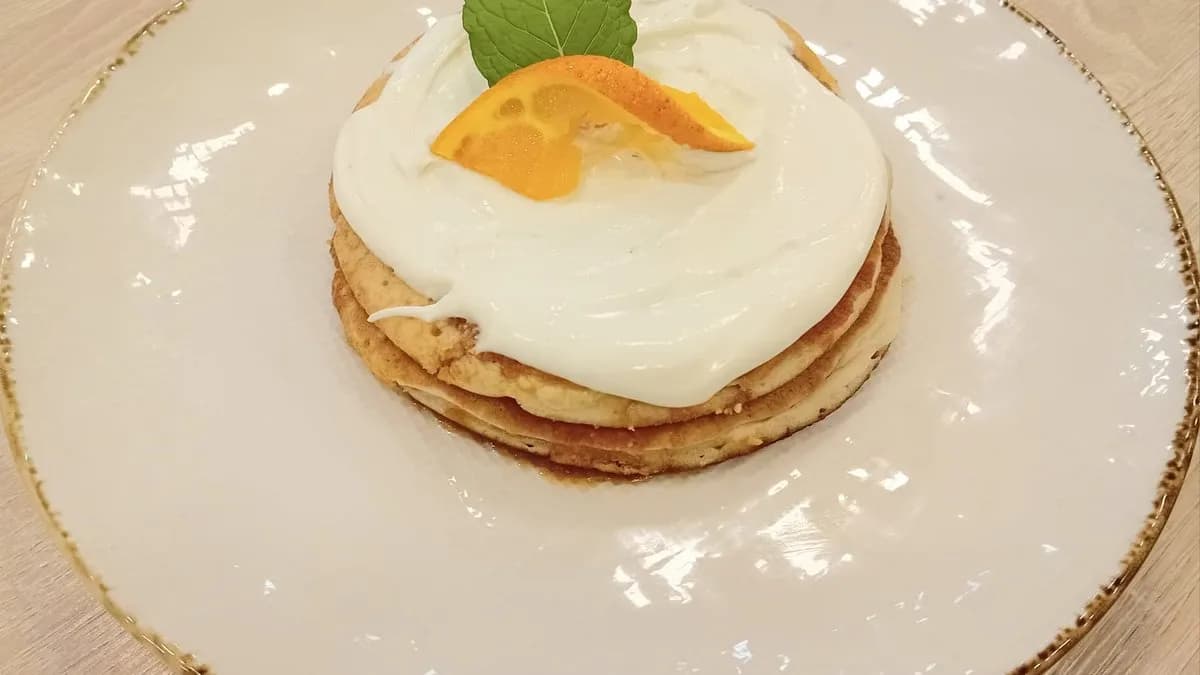 Narancsos ricottás amerikai palacsinta