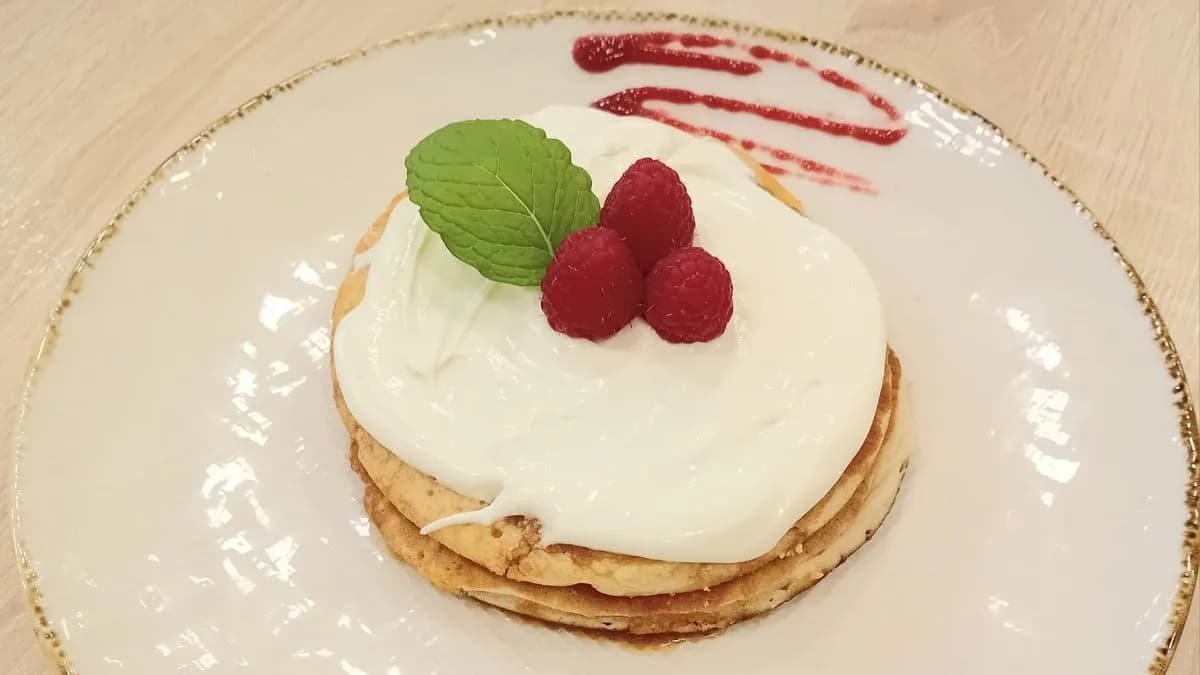 Málnás amerikai palacsinta