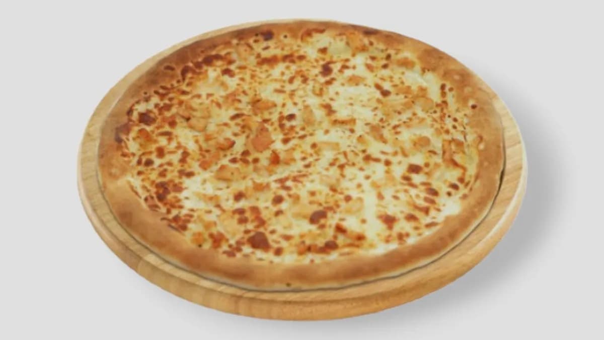 Fokhagymás - tejfölös csirkés prémium pizza 24 cm