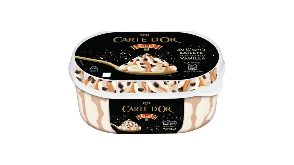 CARTE D'OR Jégkrém Baileys ízű 900 ml