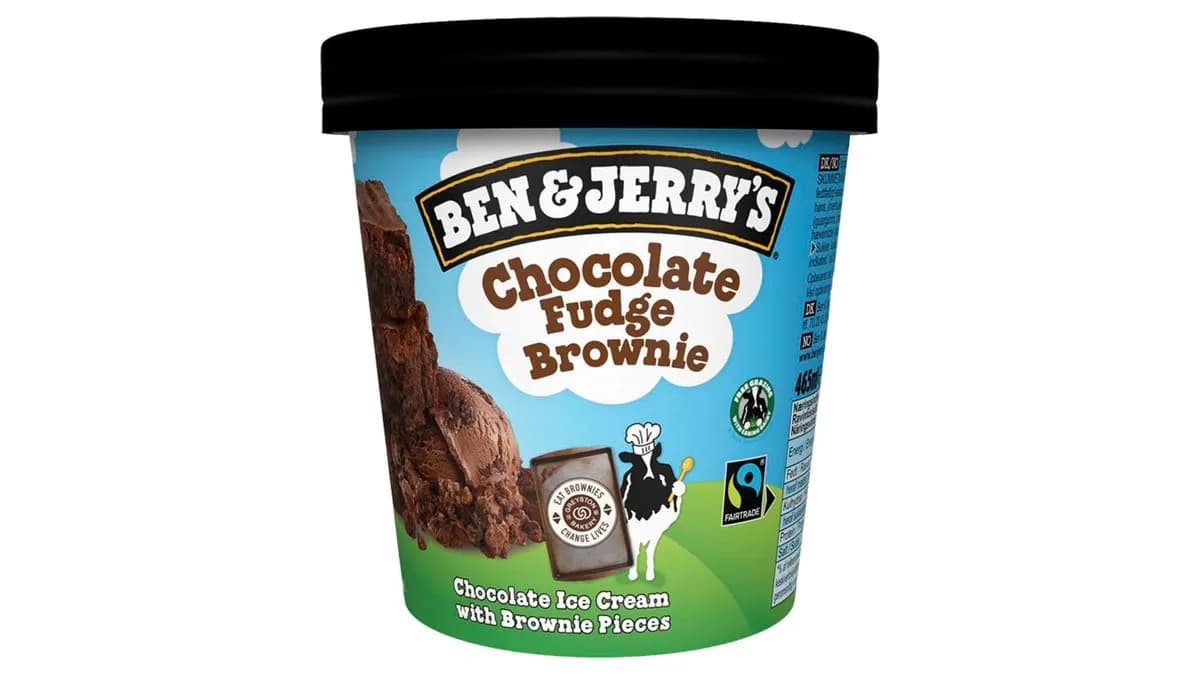 Ben & Jerry's poharas jégkrém Chocolate Fudge Brownie 465 ml
