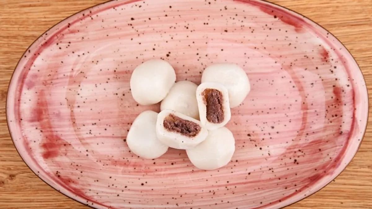 Édes babkrémes mochi (5 db)