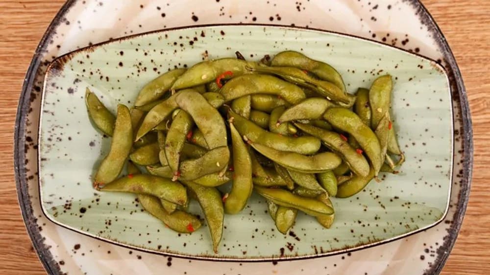 Edamame bab friss chilivel