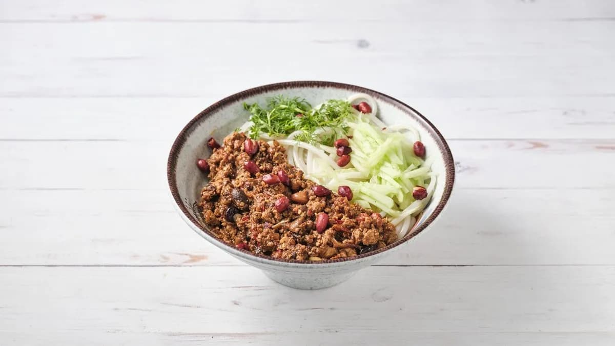 Rice Noodles with Chicken / Csirke rizstésztával keverve