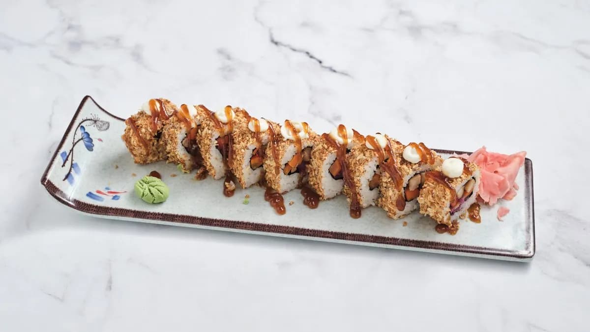 Chicken sushi tekercs