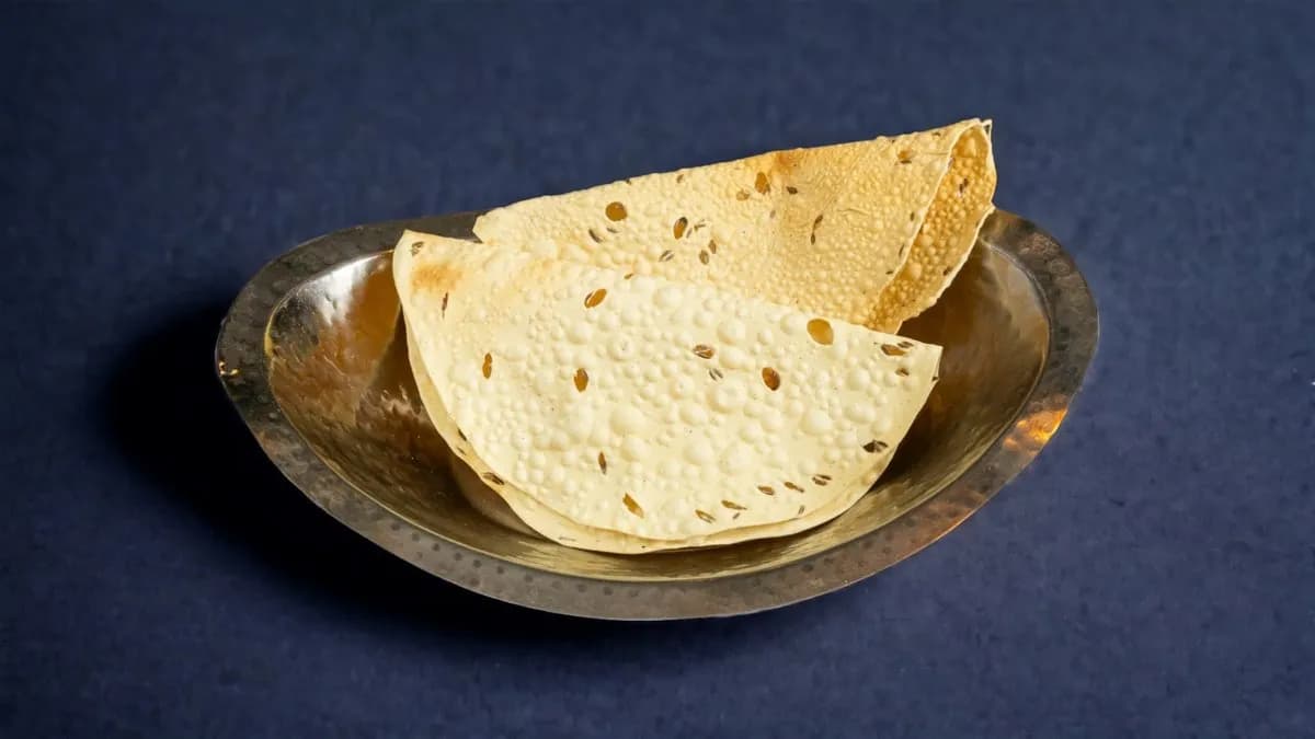 12. Jeera Pappad 2 pieces