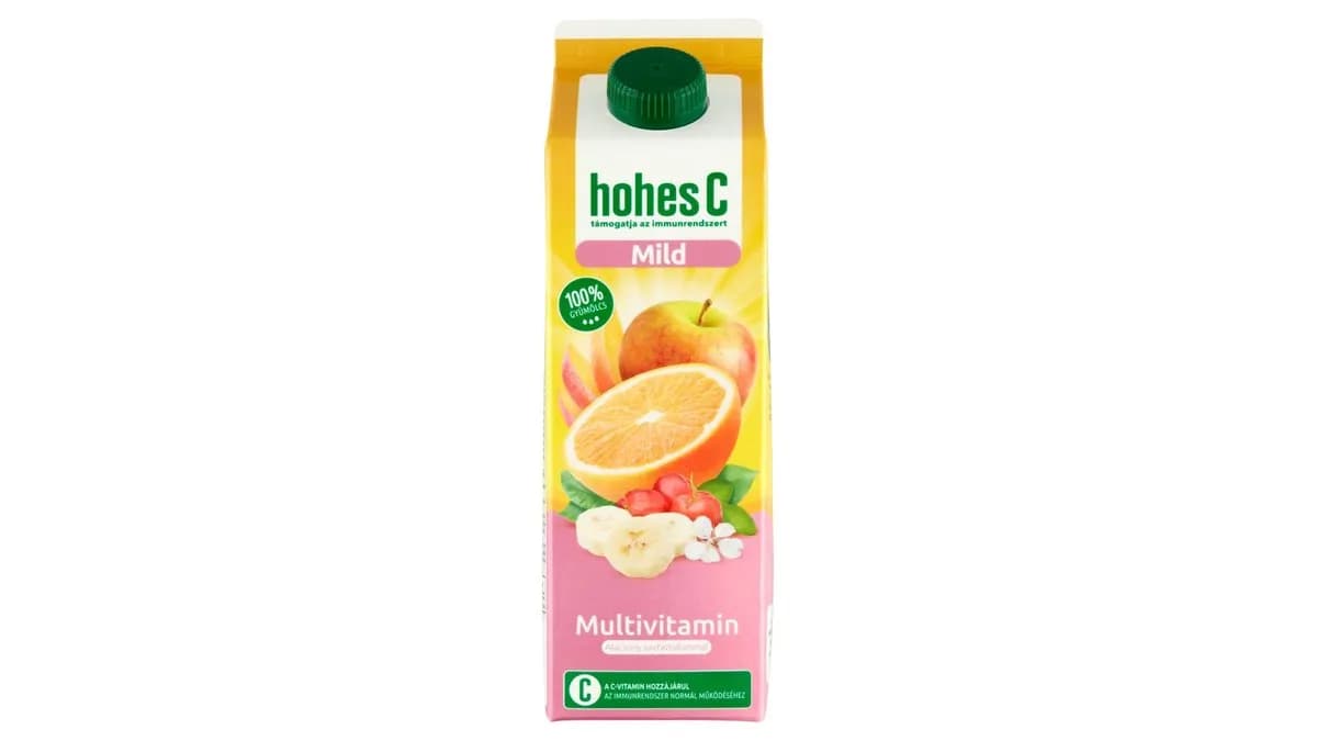Hohes C Mild Multivitamin 100% vegyes gyümölcslé 1 l