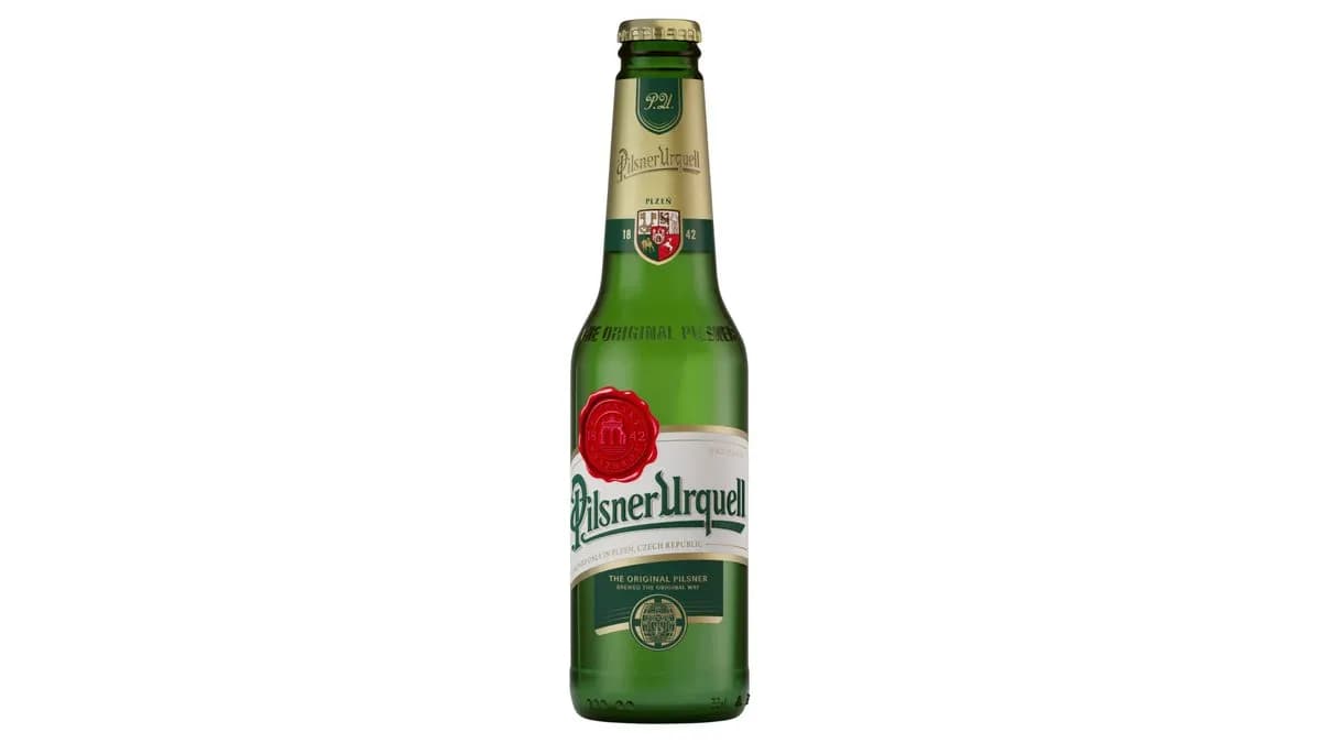 Pilsner Urquell minőségi világos sör 4,4% 0,33 l