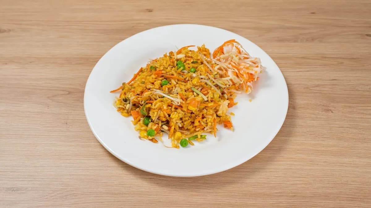 Pirított rizs zöldséggel