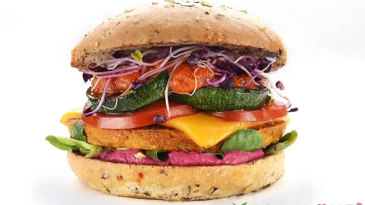 Édesburgonya Burger