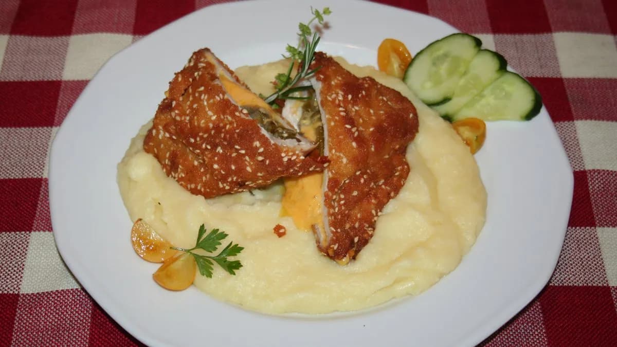 Cheddar sajtal és Jalapenoval töltött Sertéskaraj