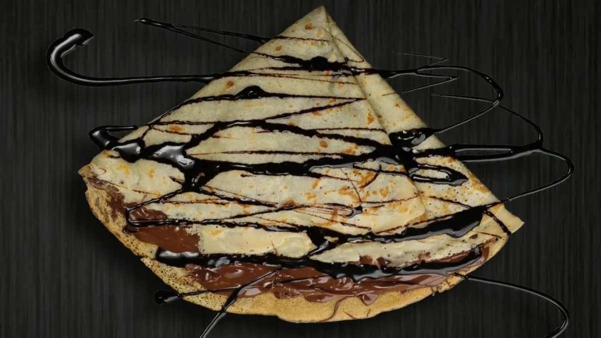 Nutellás csokiöntettel