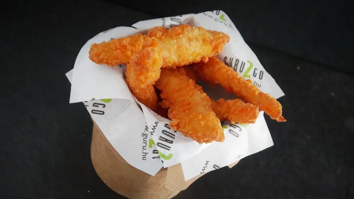 Csirkemell csíkok édes chilis bundában (5db)