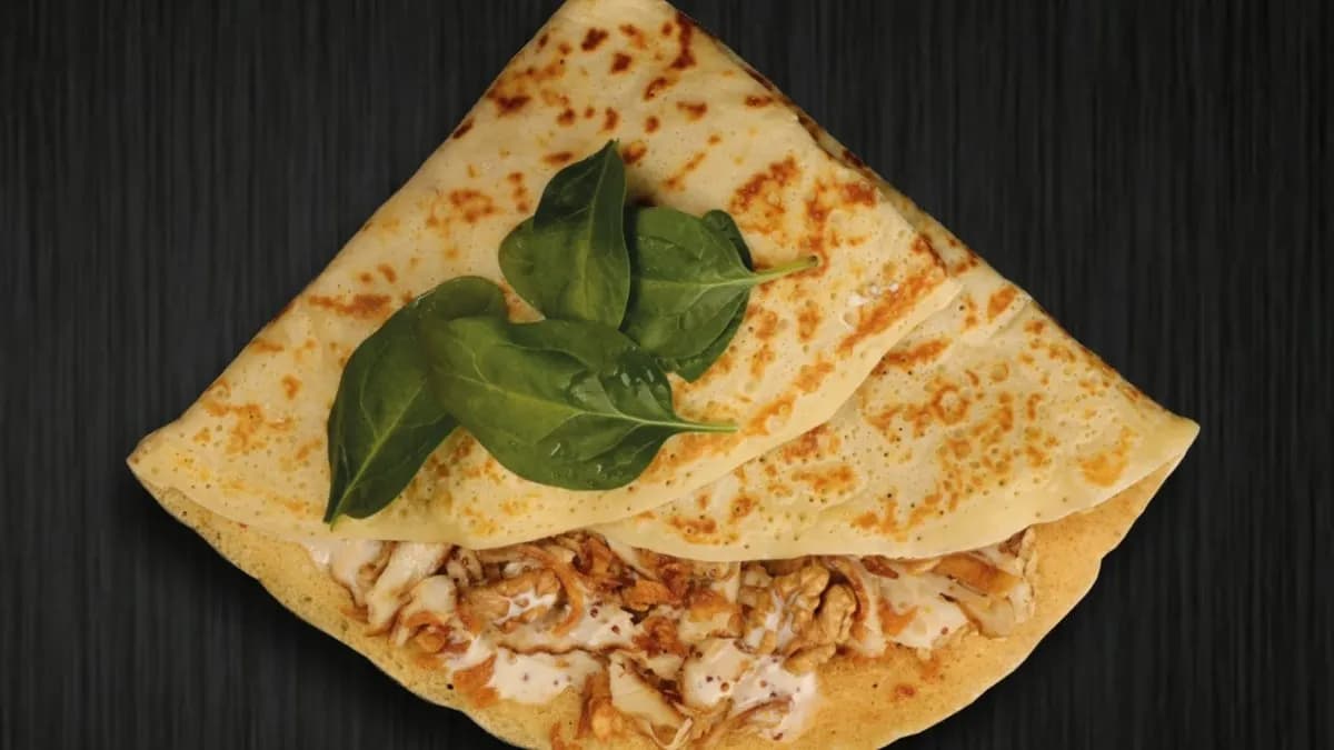 Dijoni csirkés palacsinta