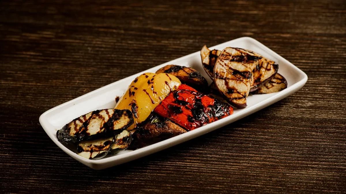 Verdure alla griglia e balsamico