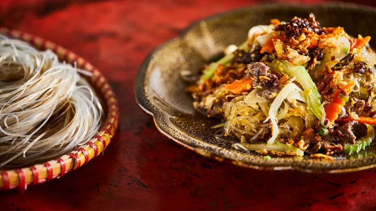 Sült üvegtészta - marha