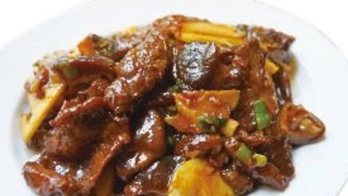 W13 Marhahús bambuszrüggyel és gombával