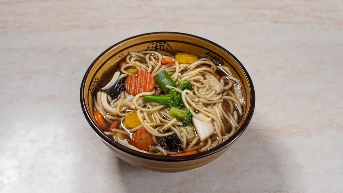 Zöldséges tésztaleves