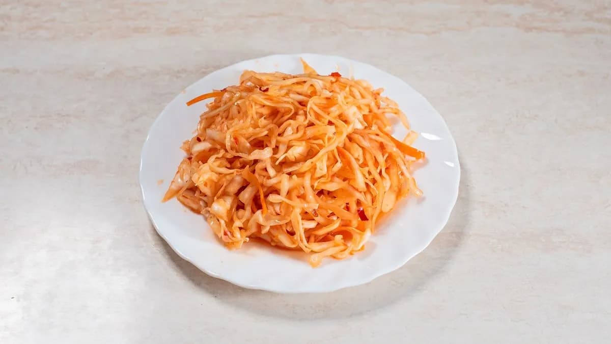 Csipős káposzta saláta