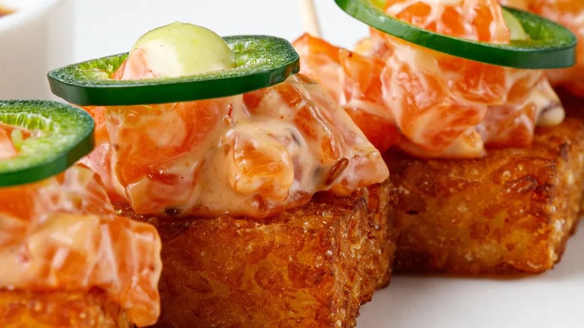 Lazac crispy rice