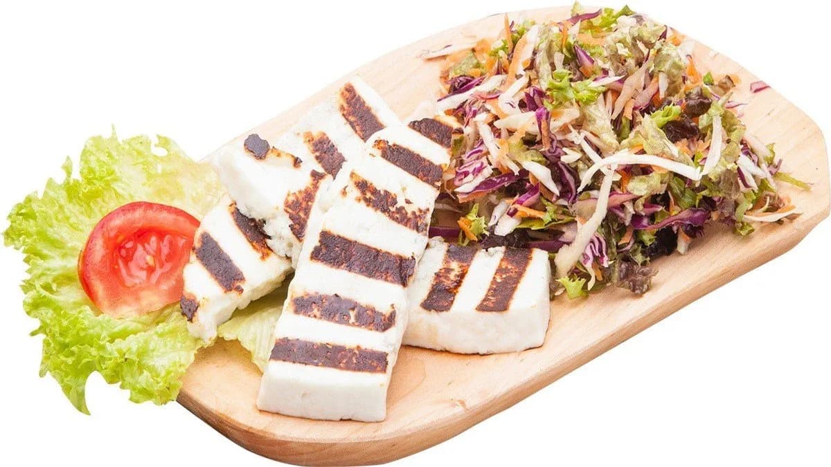 Grillezett házi tehénsajt