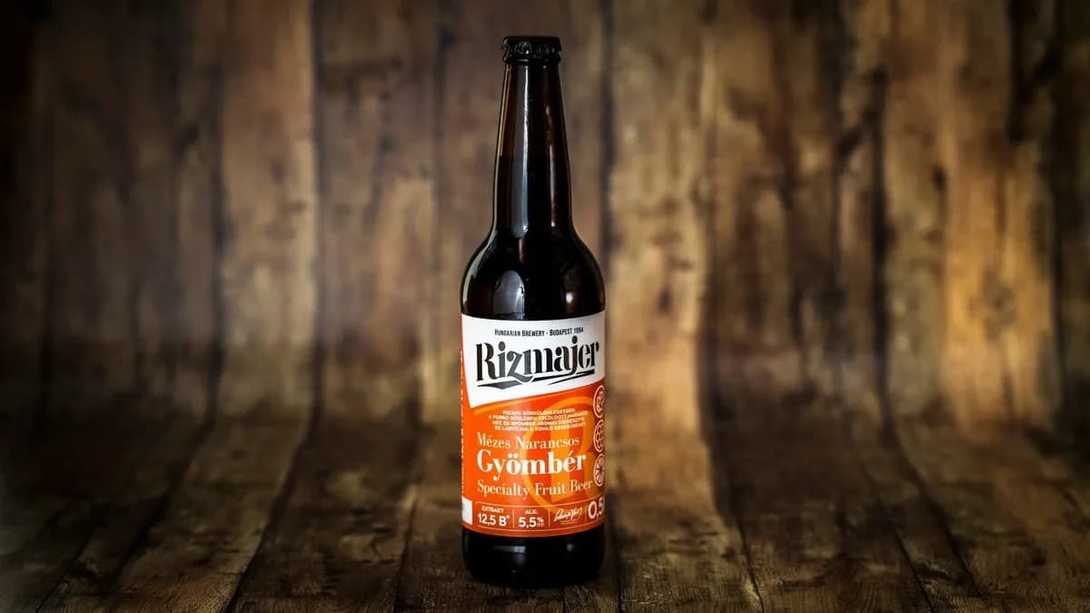 Mézes narancsos gyömbér 0,5l