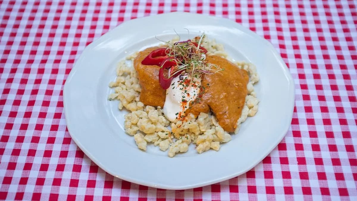 Magyaros csirkepaprikás