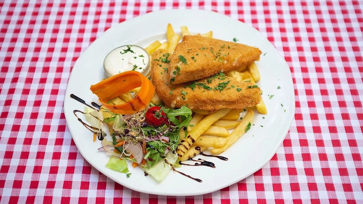 Zöldfűszeres rántott trappista sajt