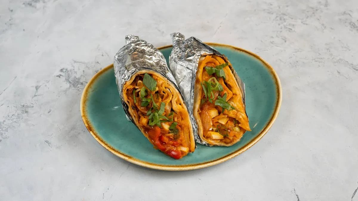 15. Veg Kathi Roll