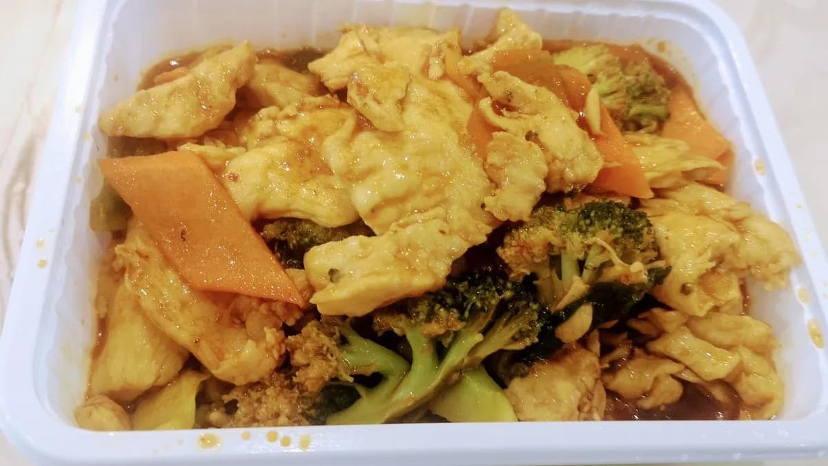 Brokkolis csirkehús