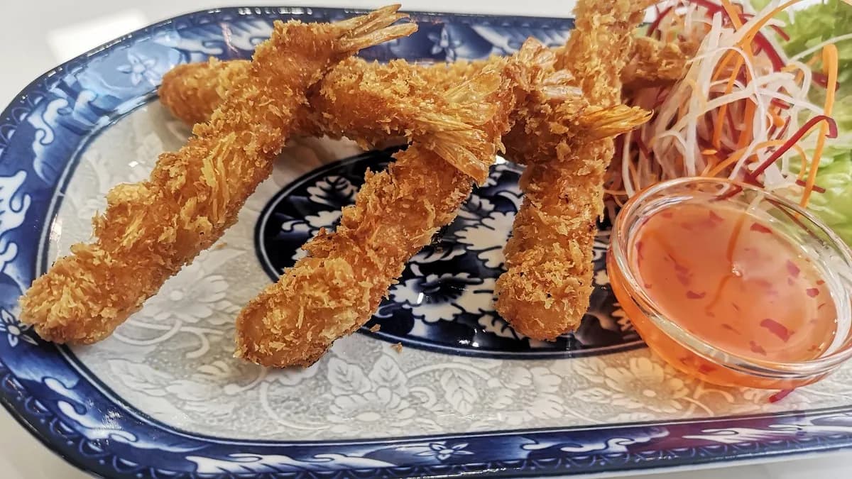 Garnéla Tempura