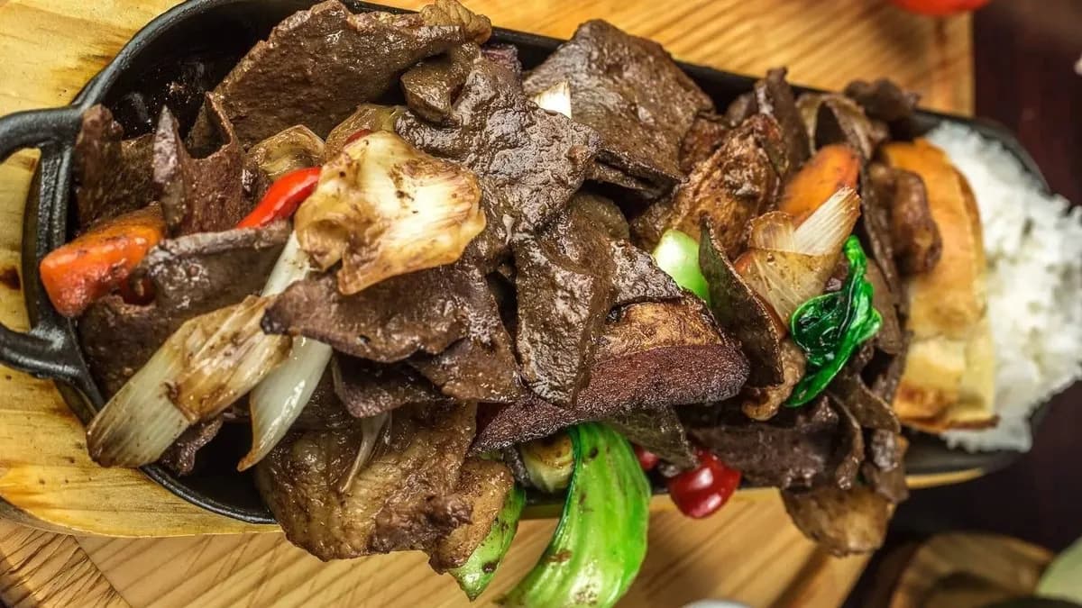 Fried liver
