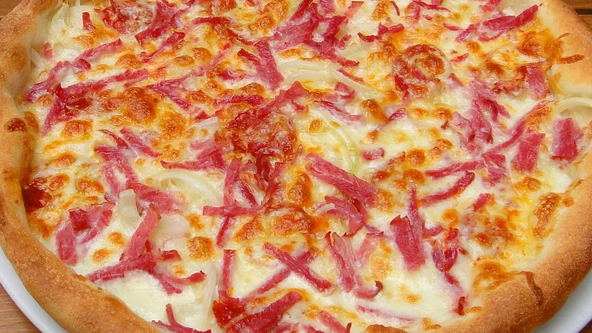 Sonkás pizza