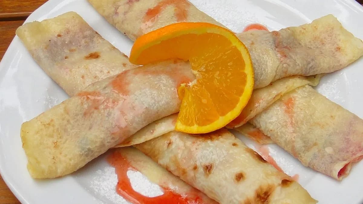 Palacsinta áfonyás