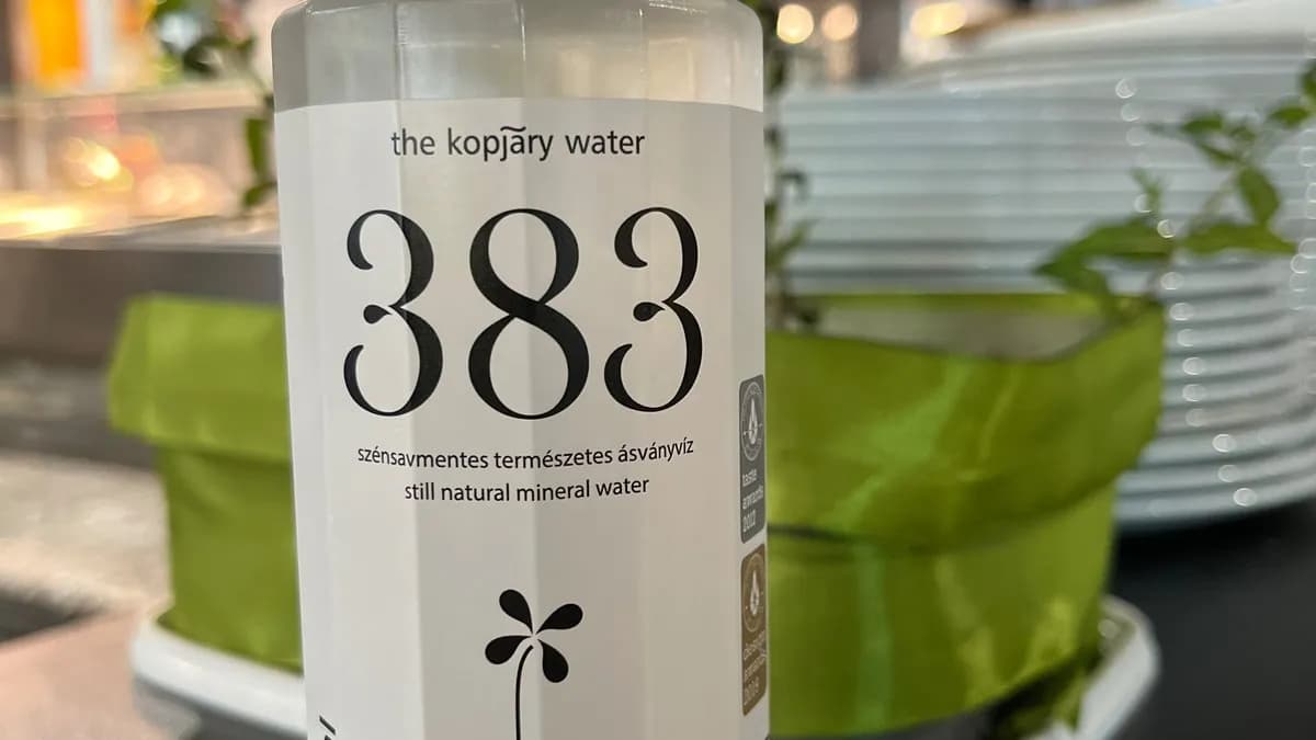 383 ásványvíz szénsavas- 383 mineral water 1,149l
