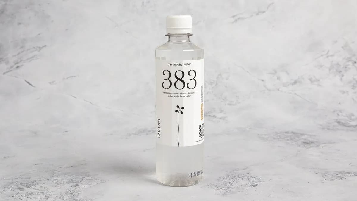 383 ásványvíz szénsavmentes - 383 mineral water 0,383l