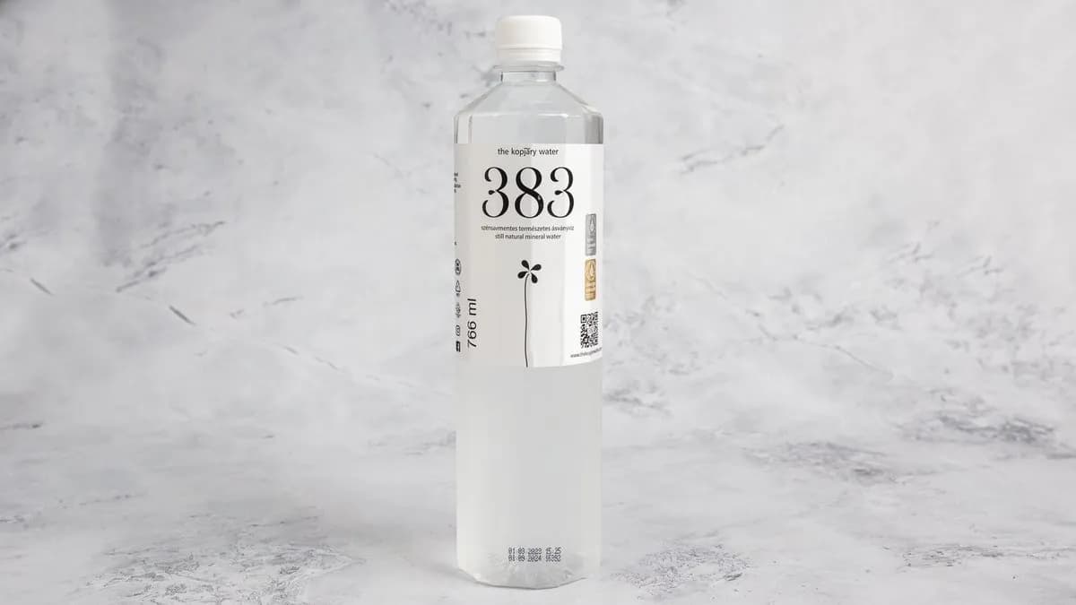 383 ásványvíz szénsavmentes - 383 mineral water 1,149l